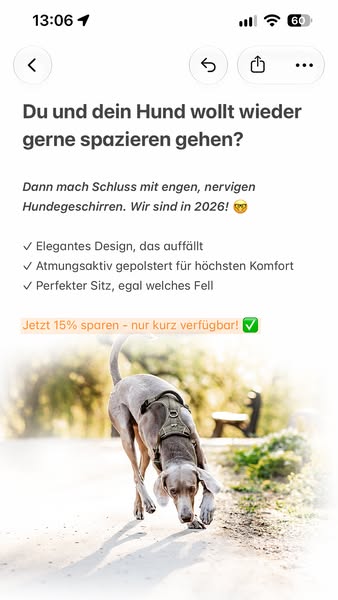 In 2-4 Tagen bei dir