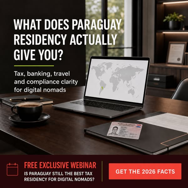 Paraguay Residency, What changed? (Digital Nomads)