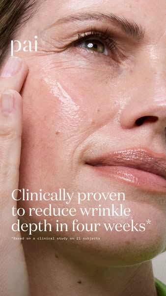Reduces wrinkle depth