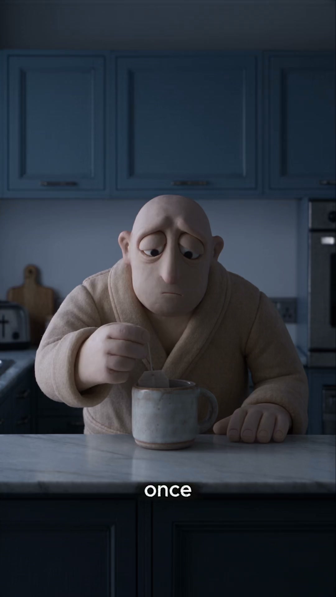 Your cuppa, before it was crushed.