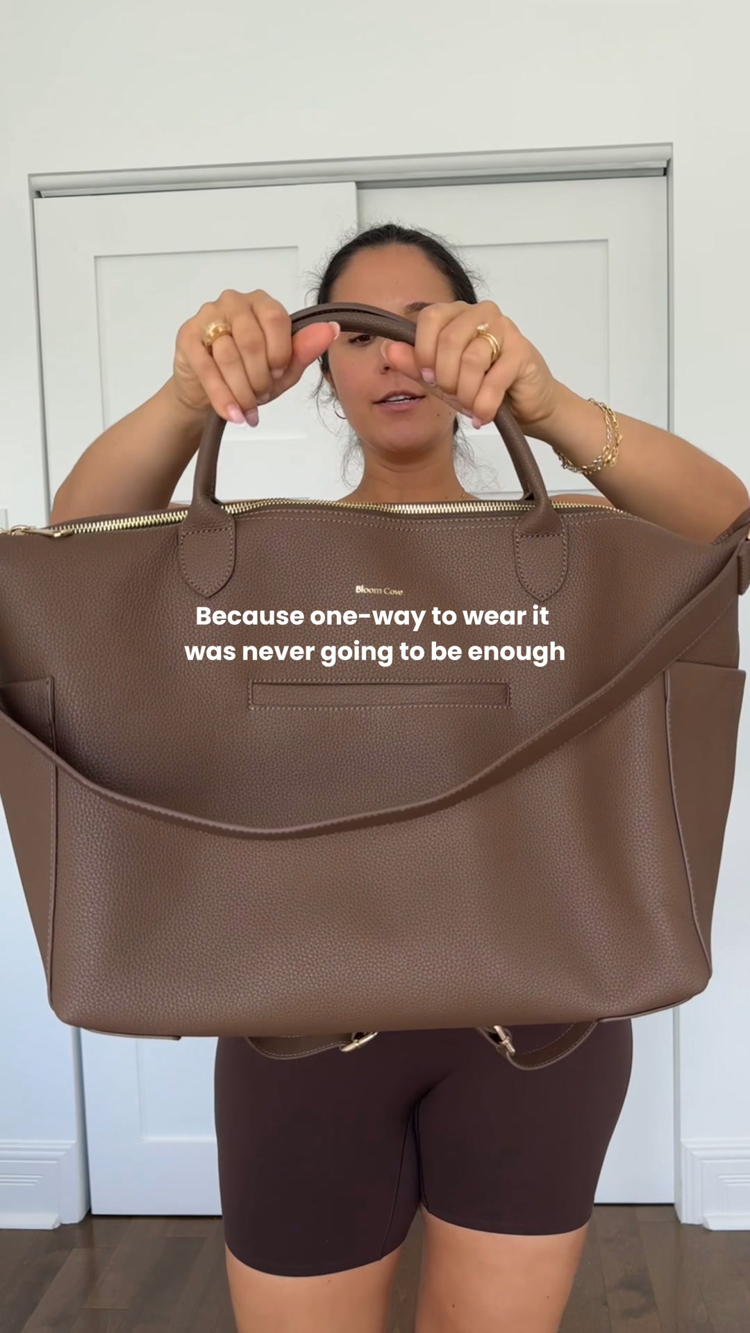 The award-nominated nappy bag