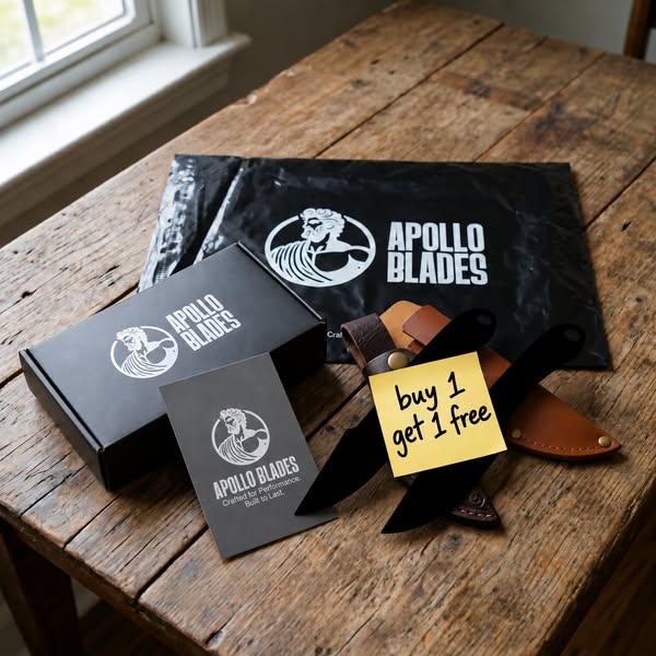 2 Knives for the Price of 1 + Free Shipping