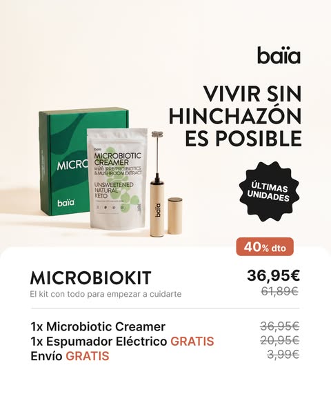 Adiós hinchazón desde la primera semana