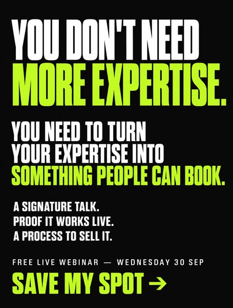 Want to Get Paid to Speak? Start Here.