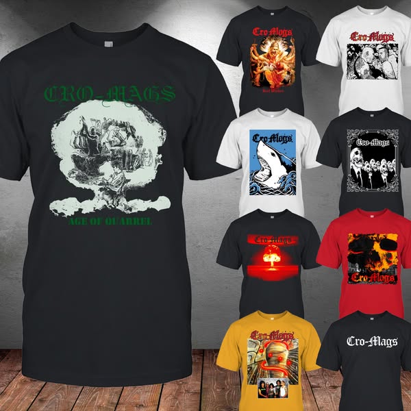 Cro-Mags | Custom prints store | T-shirts, mugs, face masks, posters