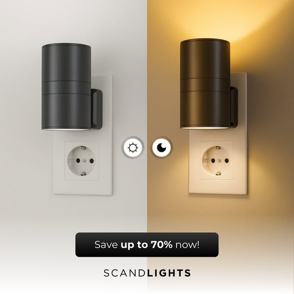 The lamp that turns itself on – every evening