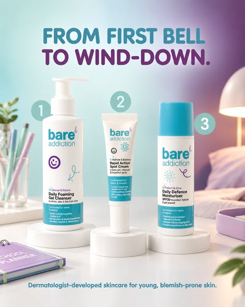 Gentle skincare for young skin