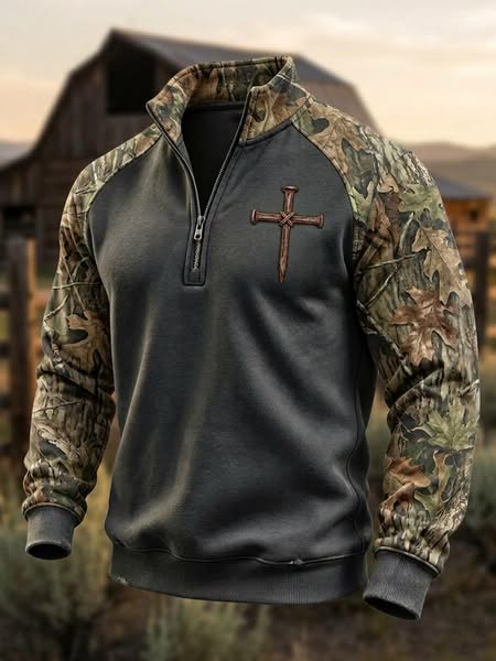 At Sunset, He Took Off His Hat and Prayed.