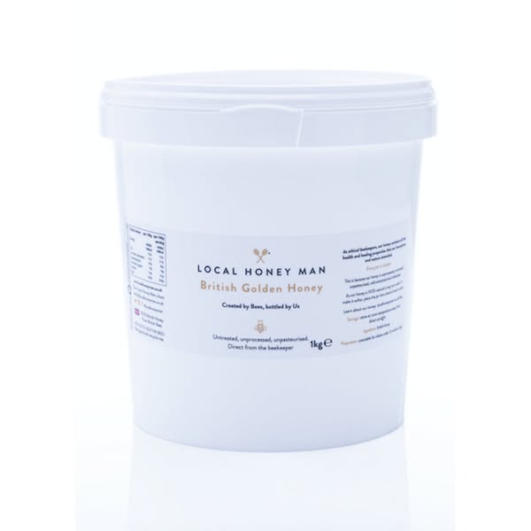 British Golden Raw Honey