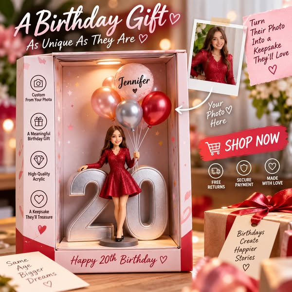 Turn Their Photo Into a Birthday Keepsake