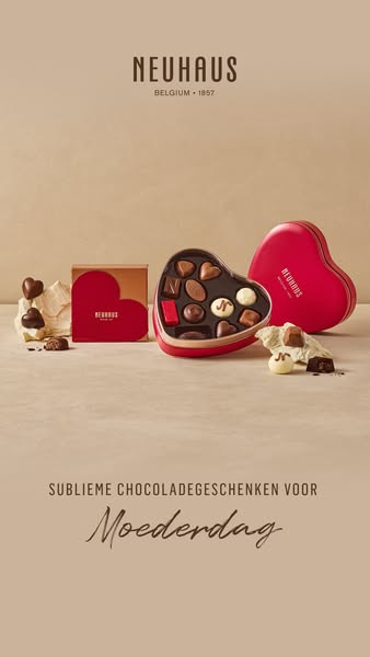Chocoladegeschenken voor Moederdag