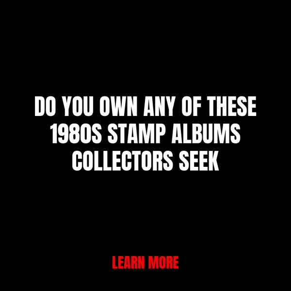 Rare 1980s Stamp Albums Worth Money