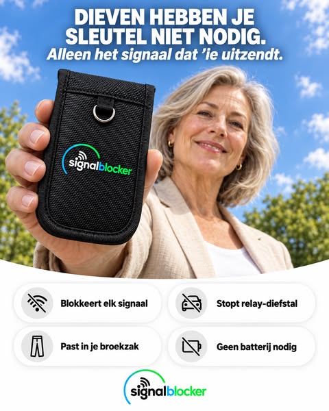 Je sleutel zendt altijd een signaal uit