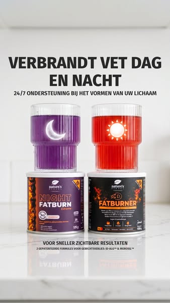 Verbrandt vet, dag en nacht