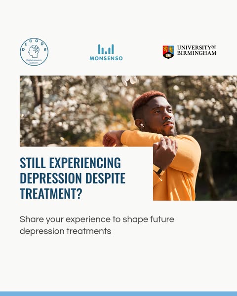 Help Develop Treatments for Depression