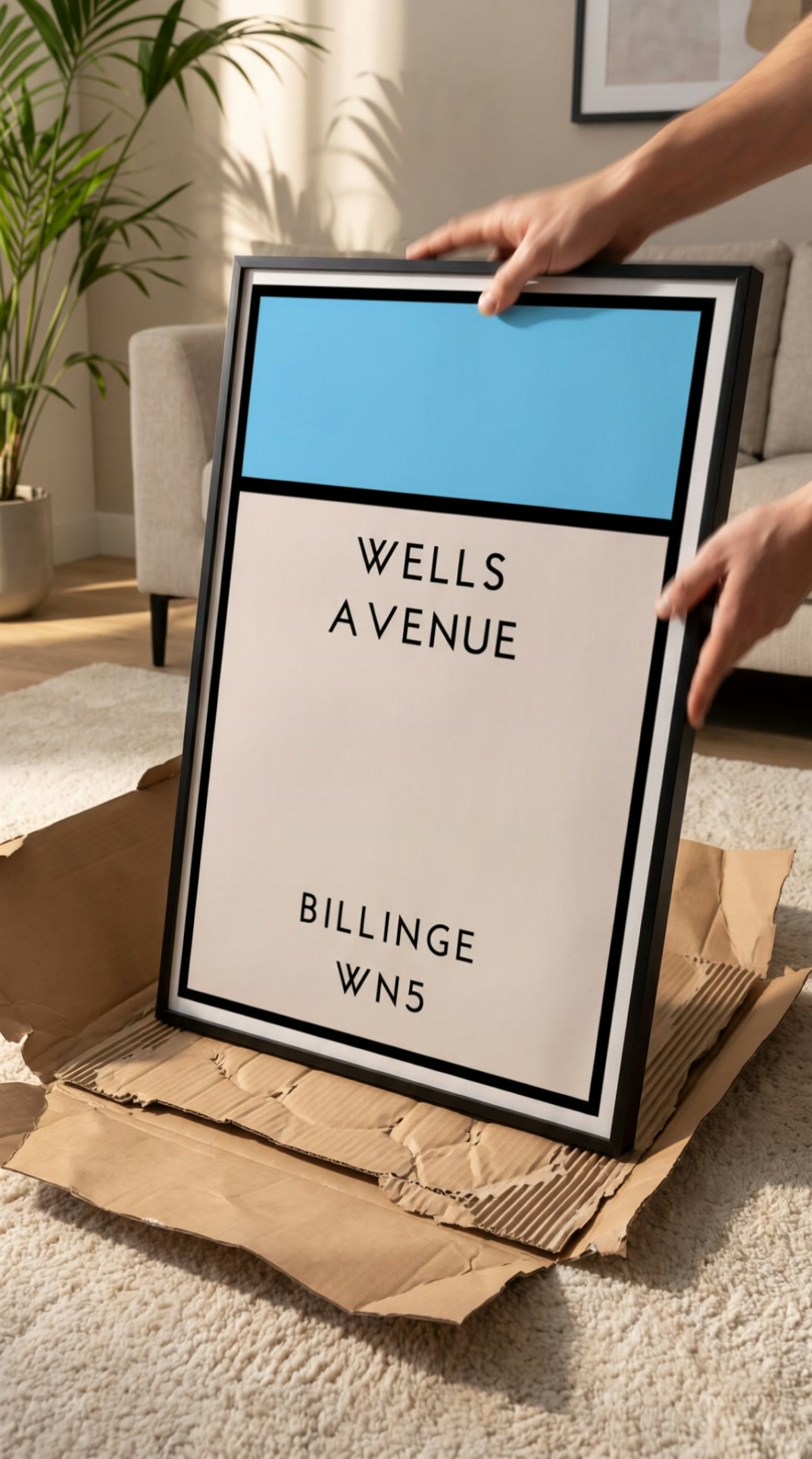 Personalised Street Name Posters