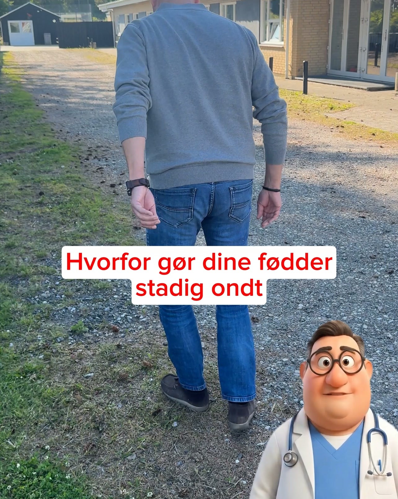Lindrer fodsmerter med fodmassage