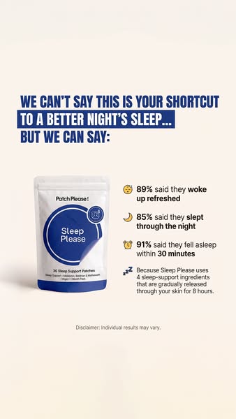 Stop settling for 6 hours of sleep…