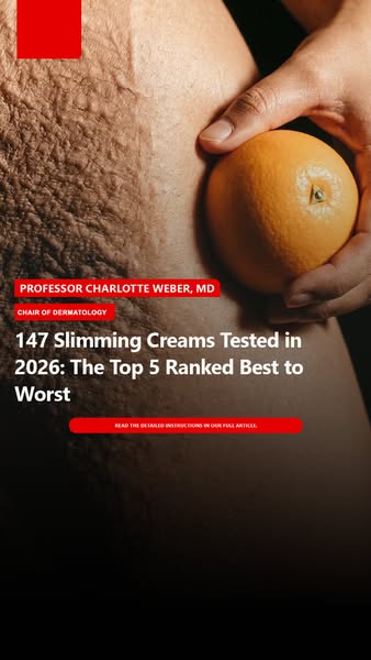 147 Slimming Creams Tested in 2026: The Top 5 Ranked Best to Worst
