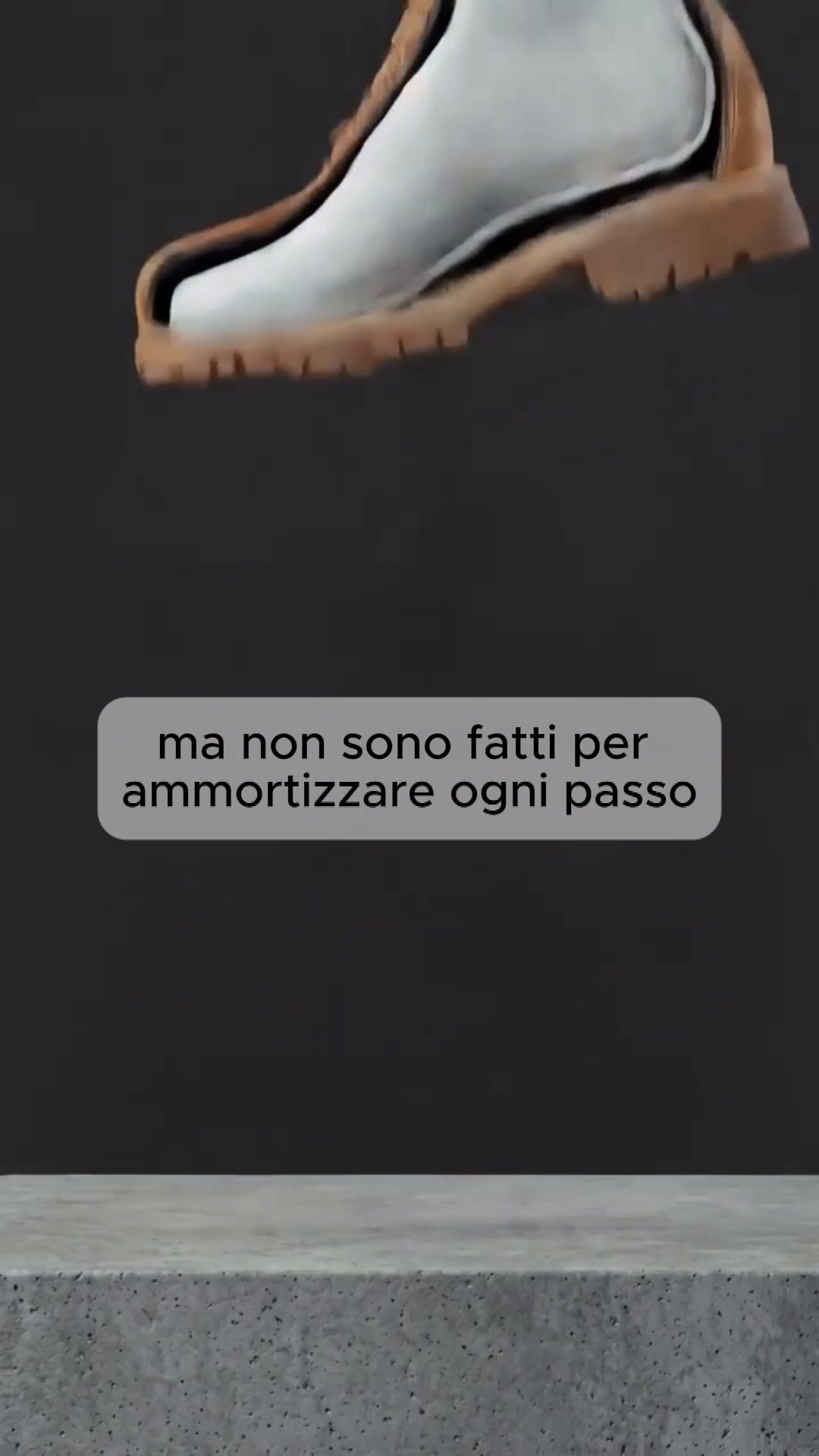 Il cemento diventa un tappeto.