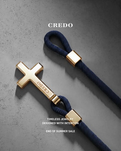 Men's Rope Cross Bracelet