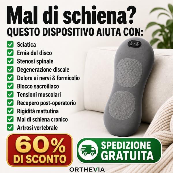 Fai il primo passo verso la fine del dolore