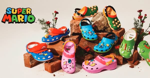 Super Mario x Crocs
