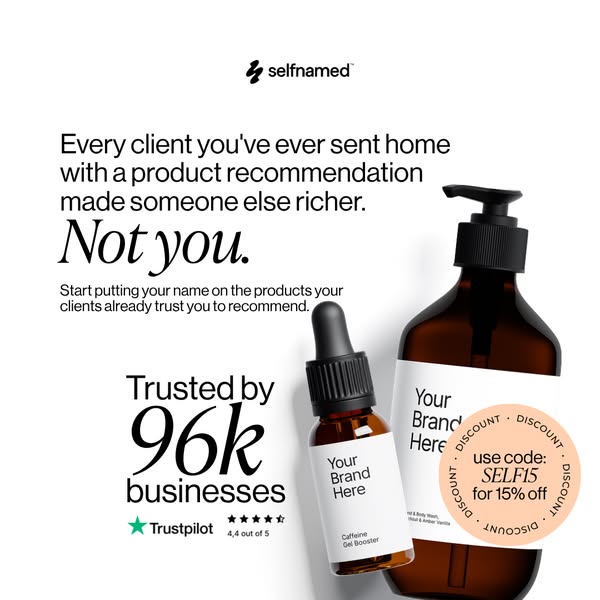 Certified, sustainable, private label skincare — with no minimum order.
