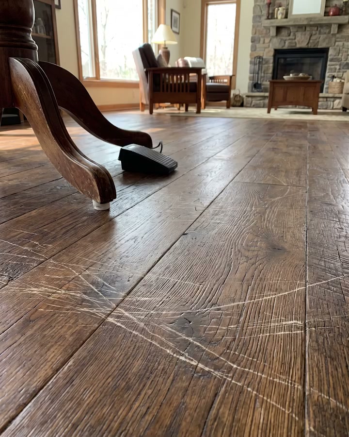 Try THIS for scratches on wood