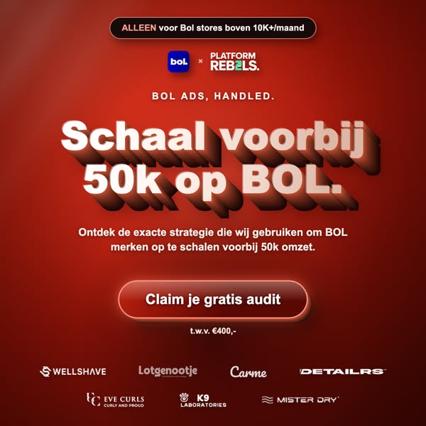 Gratis bol.com ads audit | Schaal naar €100k+