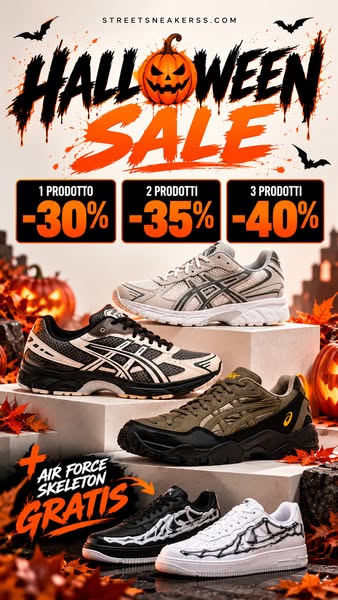 Fino al -40% + Skeleton GRATIS