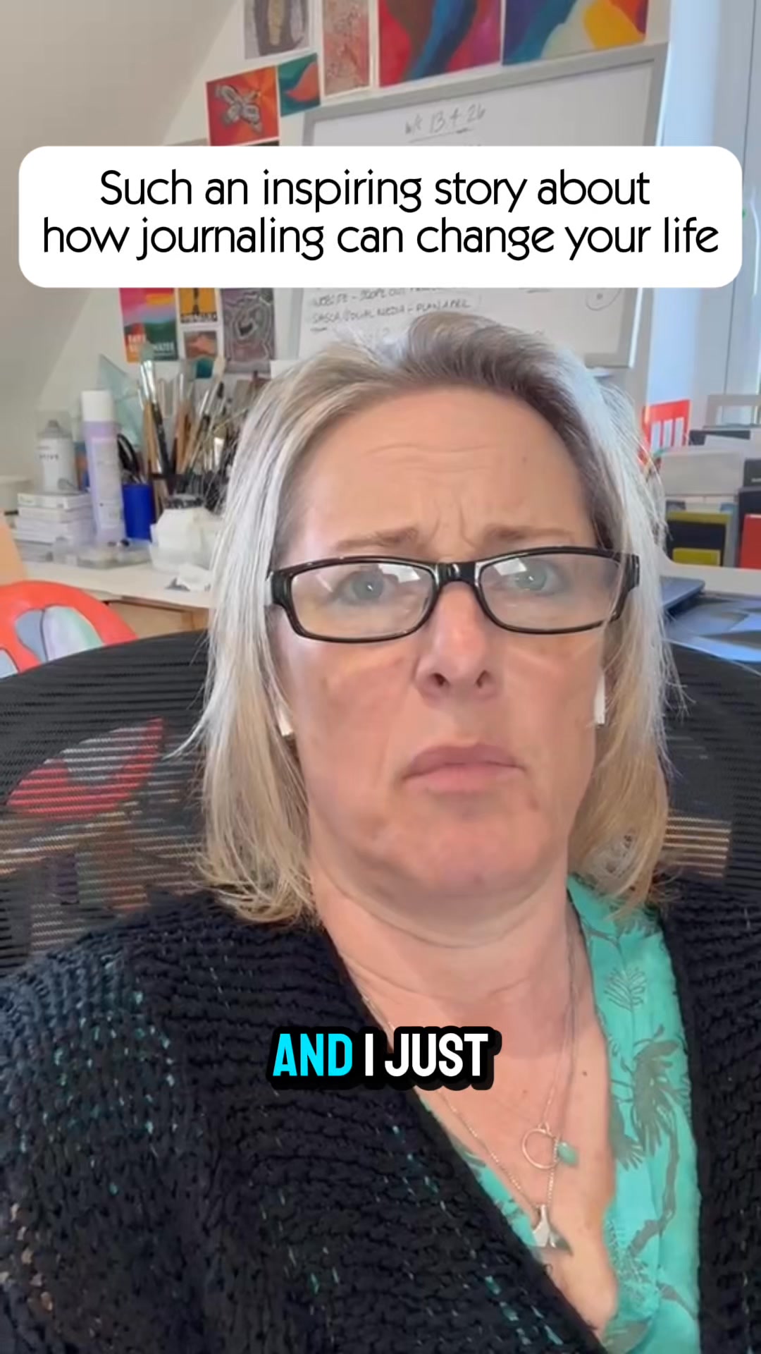 "It got me off the hamster wheel."