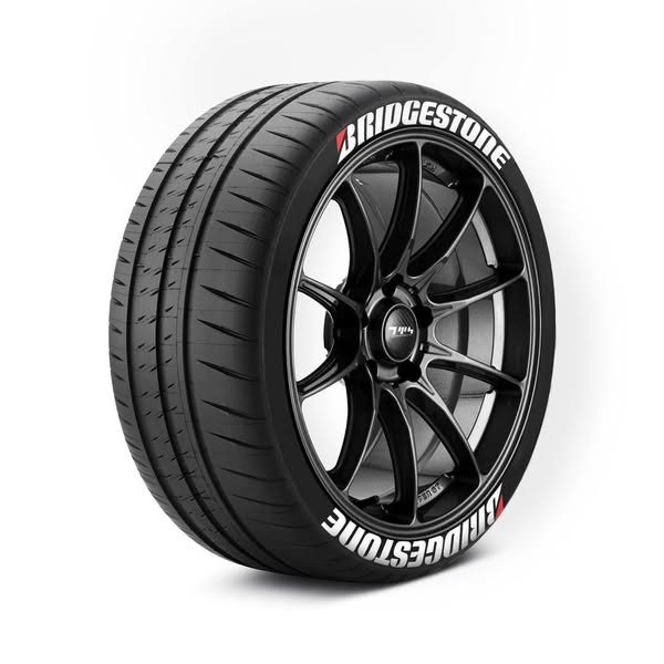 Bridgestone Tyre Stickers Kit