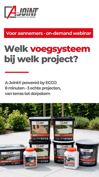 Het juiste voegsysteem in 8 minuten