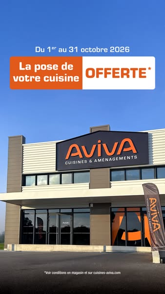 Votre Cuisine AvivA Installée Gratuitement