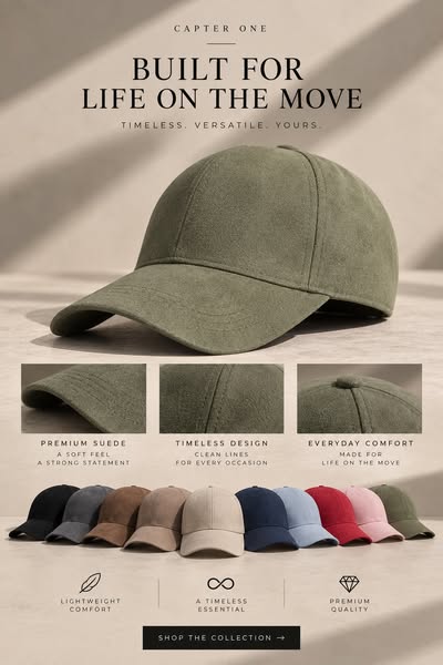 Capter One® | Luxury Caps & Travel Essentials