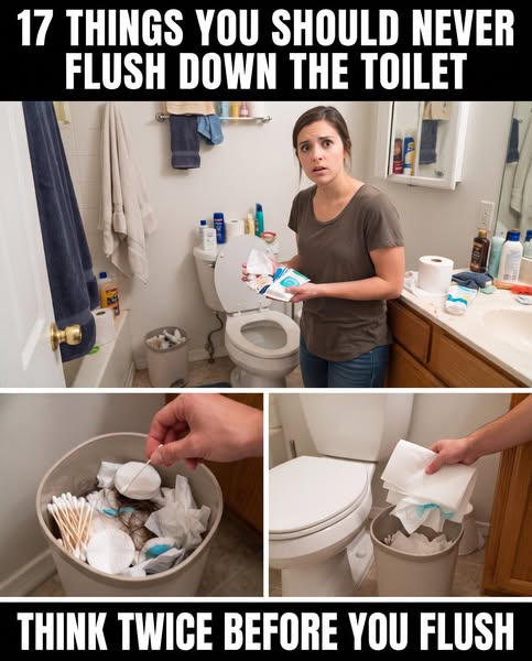 17 Things You Should Never Flush Down The Toilet