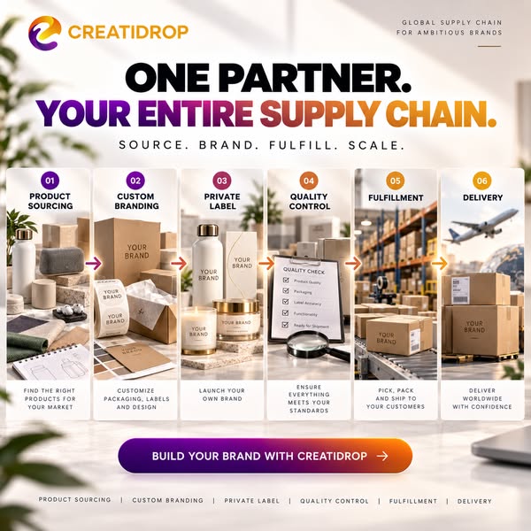 Build Your Own Brand with CreatiDrop