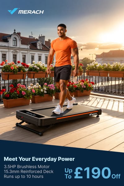 Walk, jog or run inside