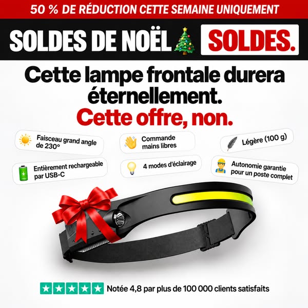 50 % SUR LA 2E LAMPE + LIVRAISON OFFERTE