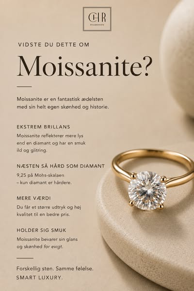 Har du hørt om moissanite?