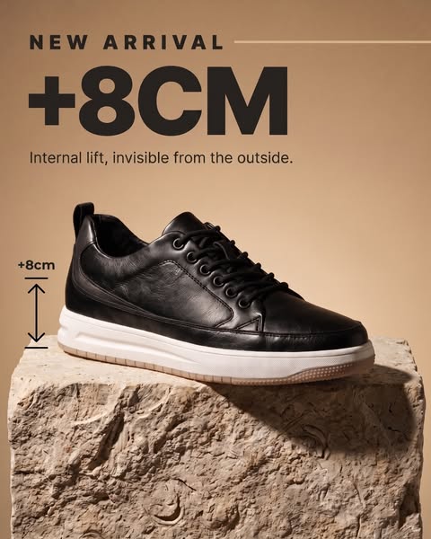 8cm Taller. Nobody Can Tell.