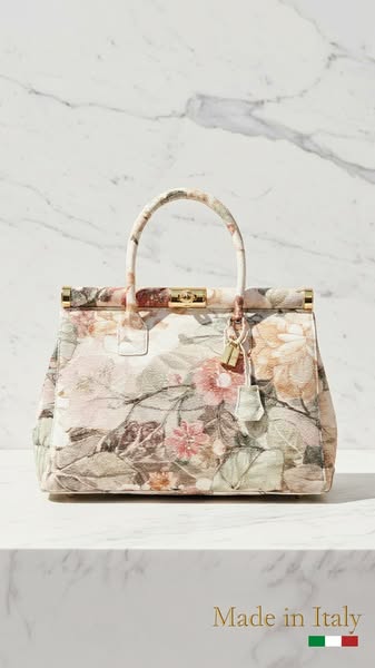 Genuine Italian leather bag, crafted in Italy