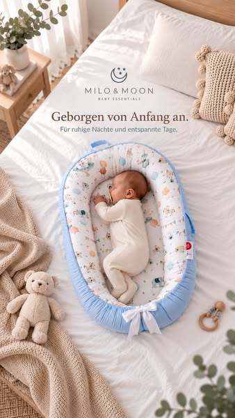 Kuschelige Momente von Anfang an.