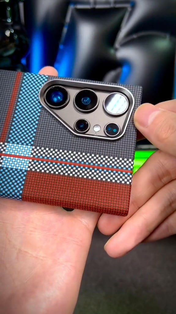 Kevlar Carbon Fiber MaSafe Case