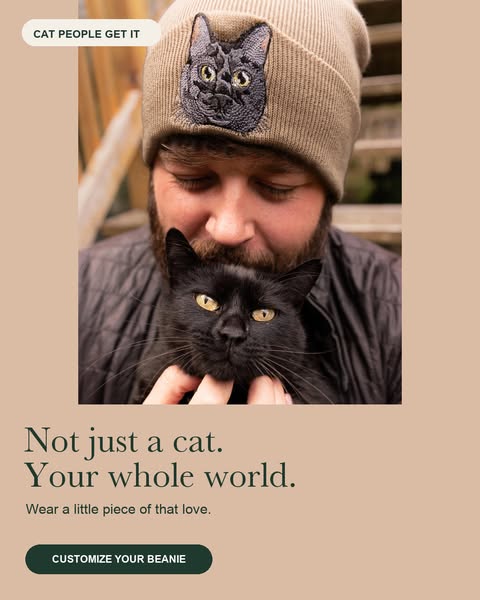 Two Best Friends. One Beanie.