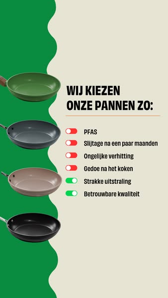 Kook gezond, stijlvol en PFAS-vrij