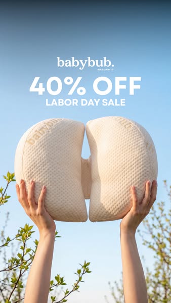 Sleep Better During Pregnancy With 40% Off