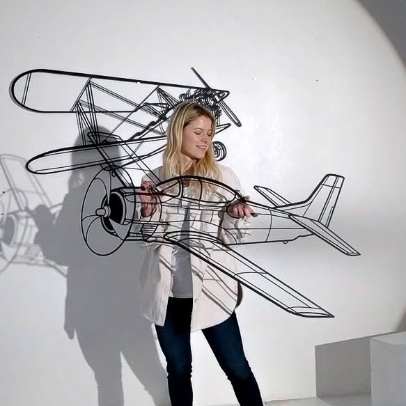 Aircraft Metal wall arts