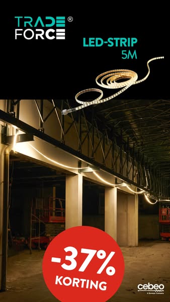 TradeForce LED-strip: -37% korting